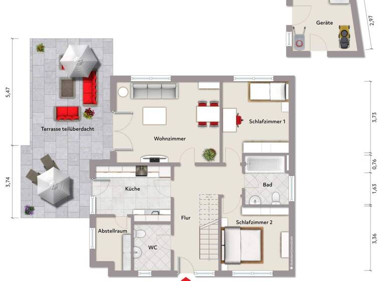 Einfamilienhaus zum Kauf 254.000 € 4 Zimmer 120,8 m² 602 m² Grundstück frei ab sofort Brake 26919
