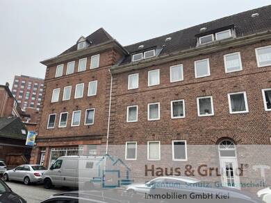 Wohnung zur Miete 570 € 3 Zimmer 56,6 m² Dachgeschoss, 4. Geschoss frei ab sofort Schülperbaum 11 Vorstadt Kiel 24103