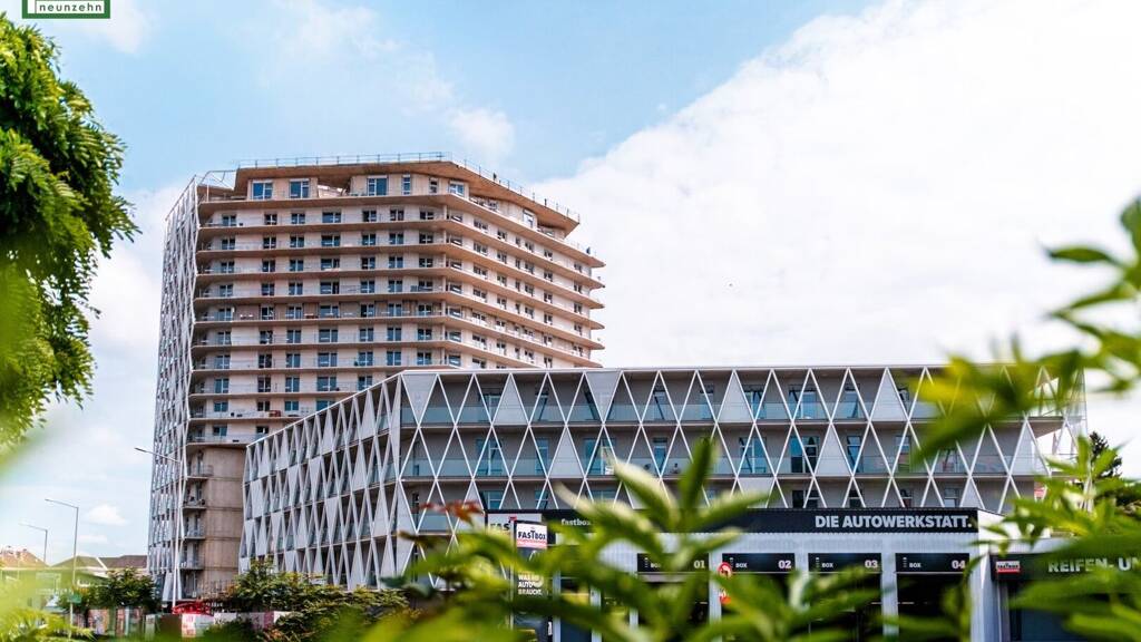 Wohnung zur Miete - Erstbezug 1.243 € 4 Zimmer 100,8 m² 9. Geschoss frei ab 01.05.2026 Kärntner Straße 1 Gries Graz 8020