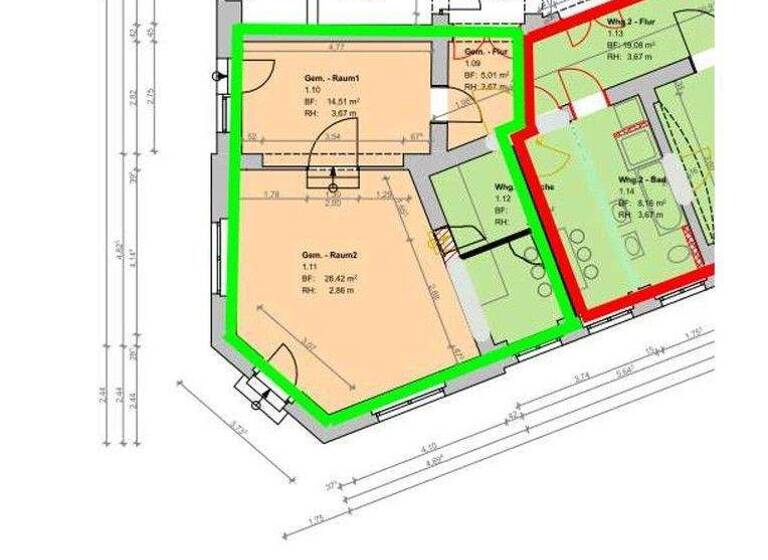 Ausstellungsfläche zur Miete provisionsfrei 520 € Bahnhofstraße 50 / Konsulstraße 37 Innenstadt Görlitz 02826