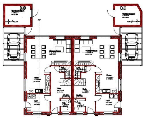 Doppelhaushälfte zum Kauf provisionsfrei 359.000 € 5 Zimmer 117 m²<br/>Wohnfläche 284 m²<br/>Grundstück Jasminstr. 8 Emmeln Haren (Ems) 49733