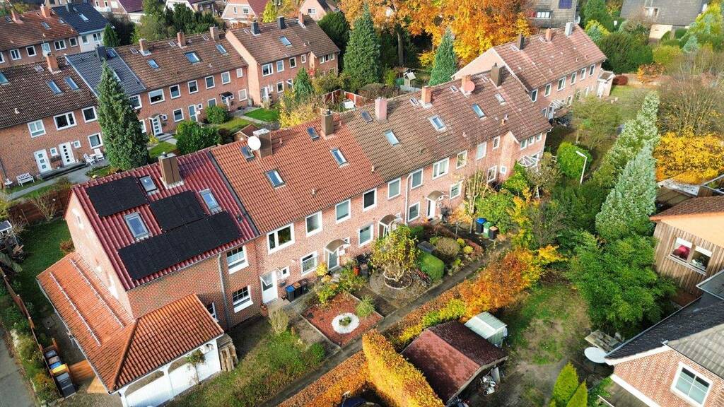 Reihenmittelhaus zum Kauf 199.900 € 3 Zimmer 65 m² 152 m² Grundstück Garstedt Norderstedt 22848