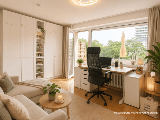 Wohnung zum Kauf 285.900 € 1 Zimmer 29,3 m² 1. Geschoss Sendling-Westpark München 81369