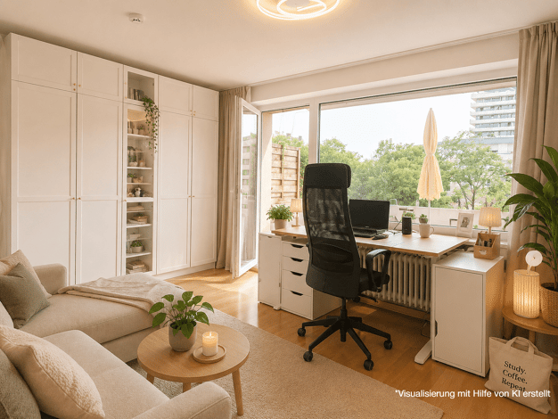 Wohnung zum Kauf 285.900 € 1 Zimmer 29,3 m² 1. Geschoss Sendling-Westpark München 81369
