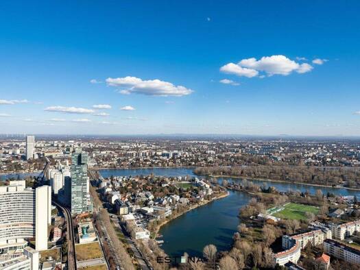 Wohnung zur Miete - Erstbezug 1.250 € 2 Zimmer 49 m² 33. Geschoss Donau-City-Straße Wien 1220