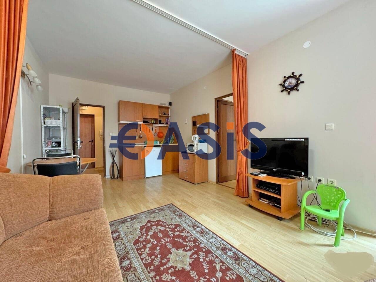 Studio zum Kauf provisionsfrei 55.900 € 2 Zimmer 61 m²<br/>Wohnfläche 1.<br/>Geschoss ulica Afrodita Sunny Beach 8240