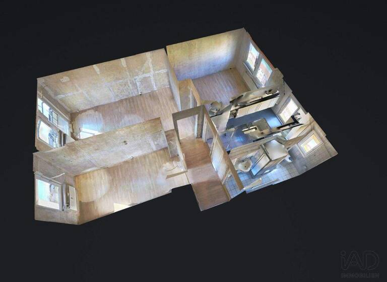 Wohnung zur Miete 340 € 3 Zimmer 60 m² 2. Geschoss Roßleben 06571