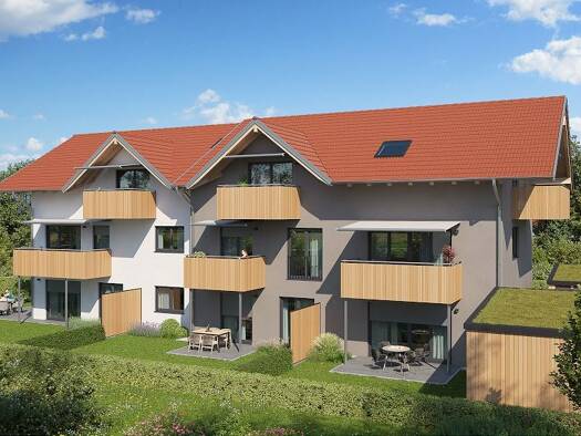 Wohnung zum Kauf - Erstbezug provisionsfrei 499.000 € 3 Zimmer 79,2 m² frei ab 01.11.2026 Waging am See 83329