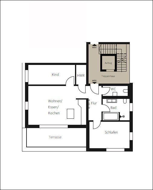 Wohnung zum Kauf 783.000 € 3 Zimmer 97,5 m²<br/>Wohnfläche 1.<br/>Geschoss Stadtmitte Aschaffenburg 63739