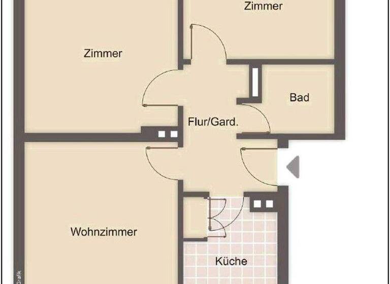 Wohnung zum Kauf provisionsfrei 229.000 € 3 Zimmer 53 m² EG Geldernstr. 111 Bilderstöckchen Köln 50739