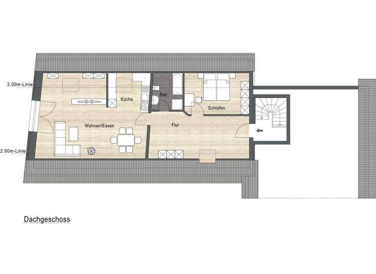 Wohnung zur Miete 990 € 2 Zimmer 77 m² Estenfeld 97230