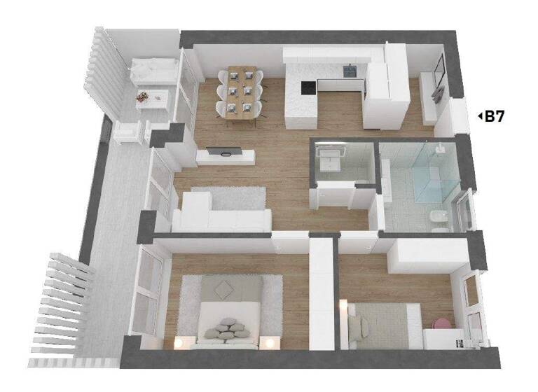 Wohnung zum Kauf 839.000 € 4 Zimmer 67 m² 2. Geschoss Brixen 39042