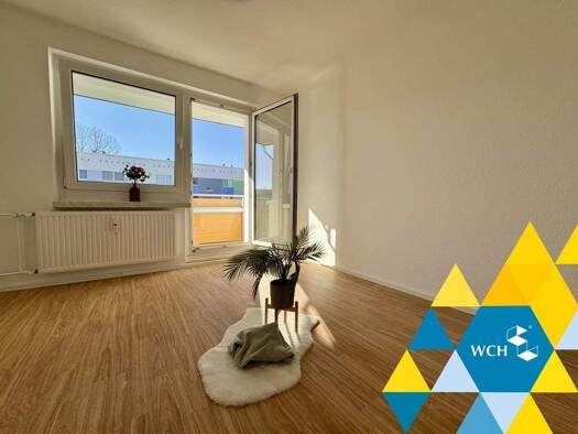 Wohnung zur Miete 221 € 2 Zimmer 41,4 m² 6. Geschoss Paul-Bertz-Straße 179 Helbersdorf Chemnitz 09120