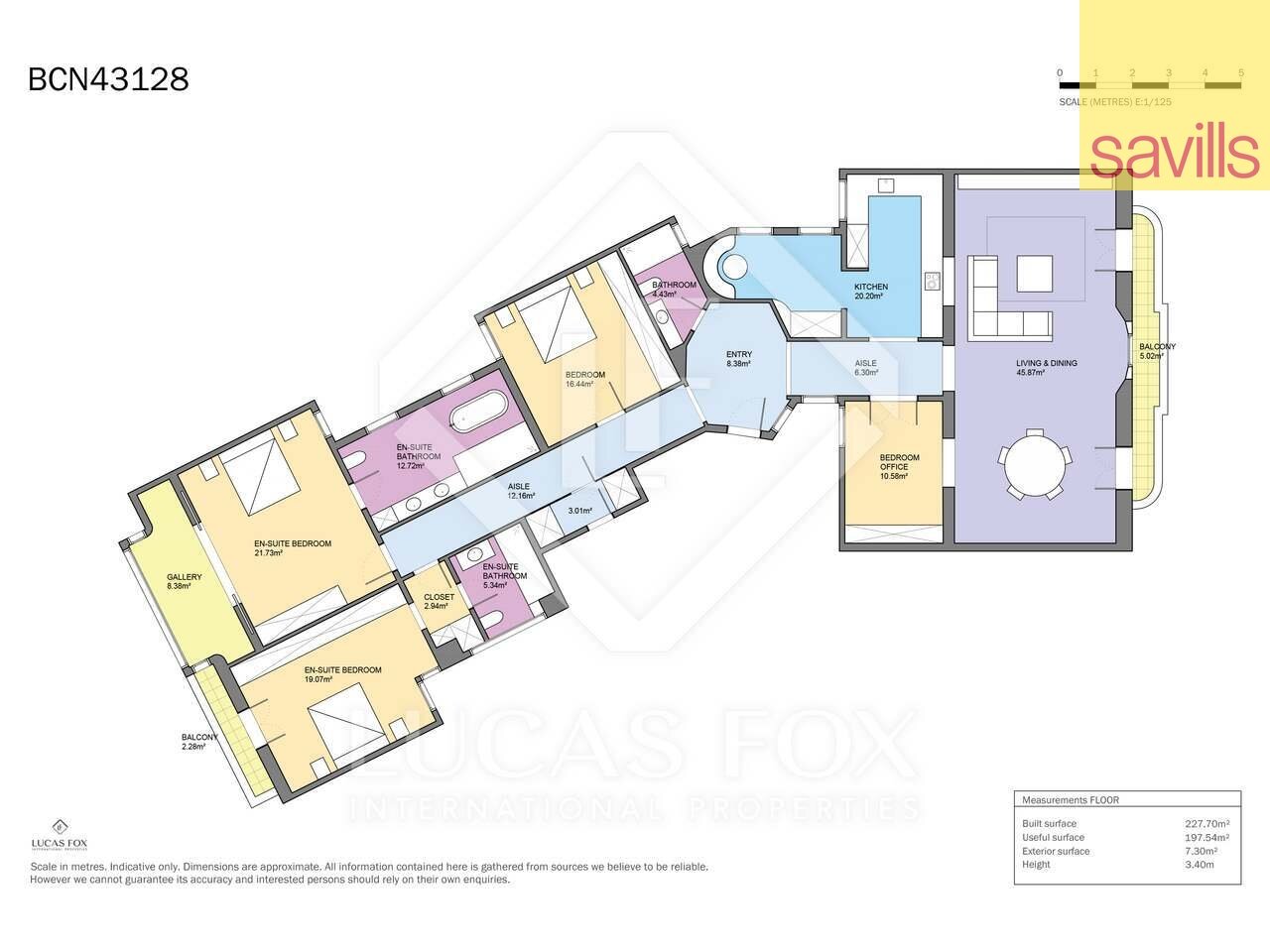 Wohnung zum Kauf provisionsfrei 2.600.000 € 7 Zimmer 228 m²<br/>Wohnfläche Barcelona 08008