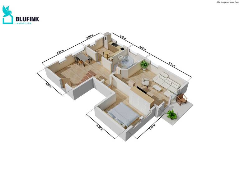 Wohnung zum Kauf 455.000 € 5 Zimmer 132,1 m² 2. Geschoss Hilzingen 78247