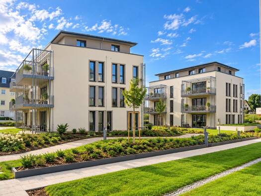 Wohnung zur Miete - Erstbezug 1.300 € 3 Zimmer 80,9 m² 1. Geschoss frei ab sofort Am Eichelberg 1 f Medingen Ottendorf-Okrilla 01458