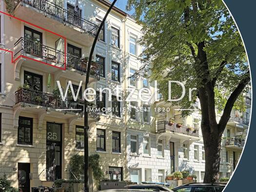 Wohnung zum Kauf 449.000 € 2 Zimmer 64,3 m² 2. Geschoss Winterhude Hamburg 22299