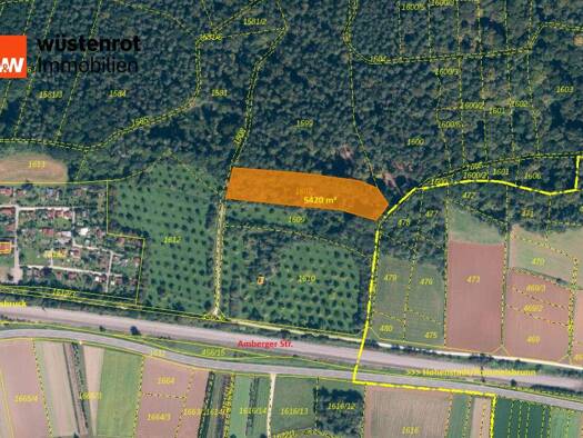 Land-/Forstwirtschaft zum Kauf 14.999 € 5.420 m² Grundstück Hersbruck 91217