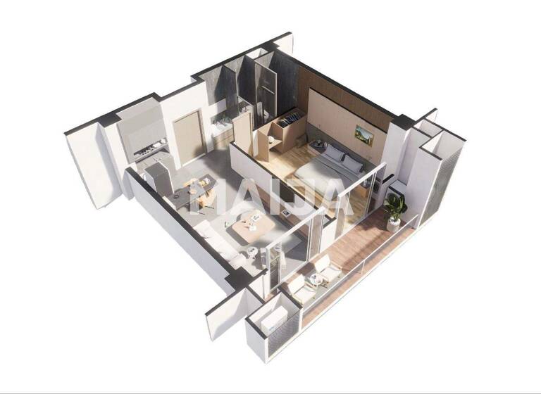 Studio zum Kauf 235.000 € 1 Zimmer 38 m² 1. Geschoss Grenada, Grenada Sauteurs True Blue