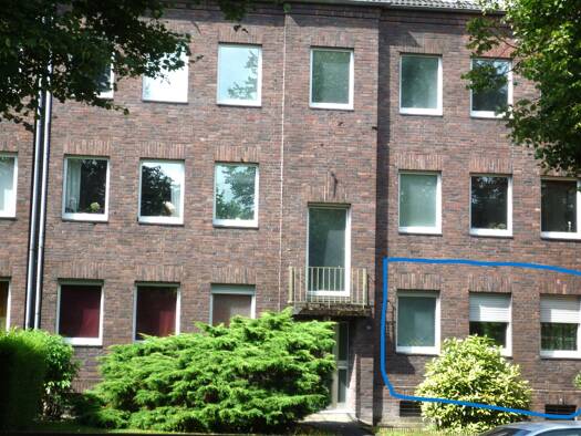 Wohnung zur Miete 520 € 2 Zimmer 65 m² Geschoss EG/4 frei ab 01.02.2026 Cracau Krefeld 47799