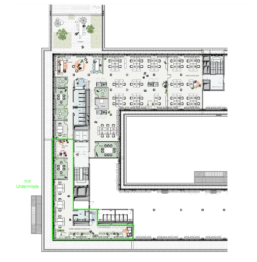 Bürofläche zur Miete provisionsfrei 8.279 € 277 m²<br/>Bürofläche Koppstraße Thalkirchen München 81379