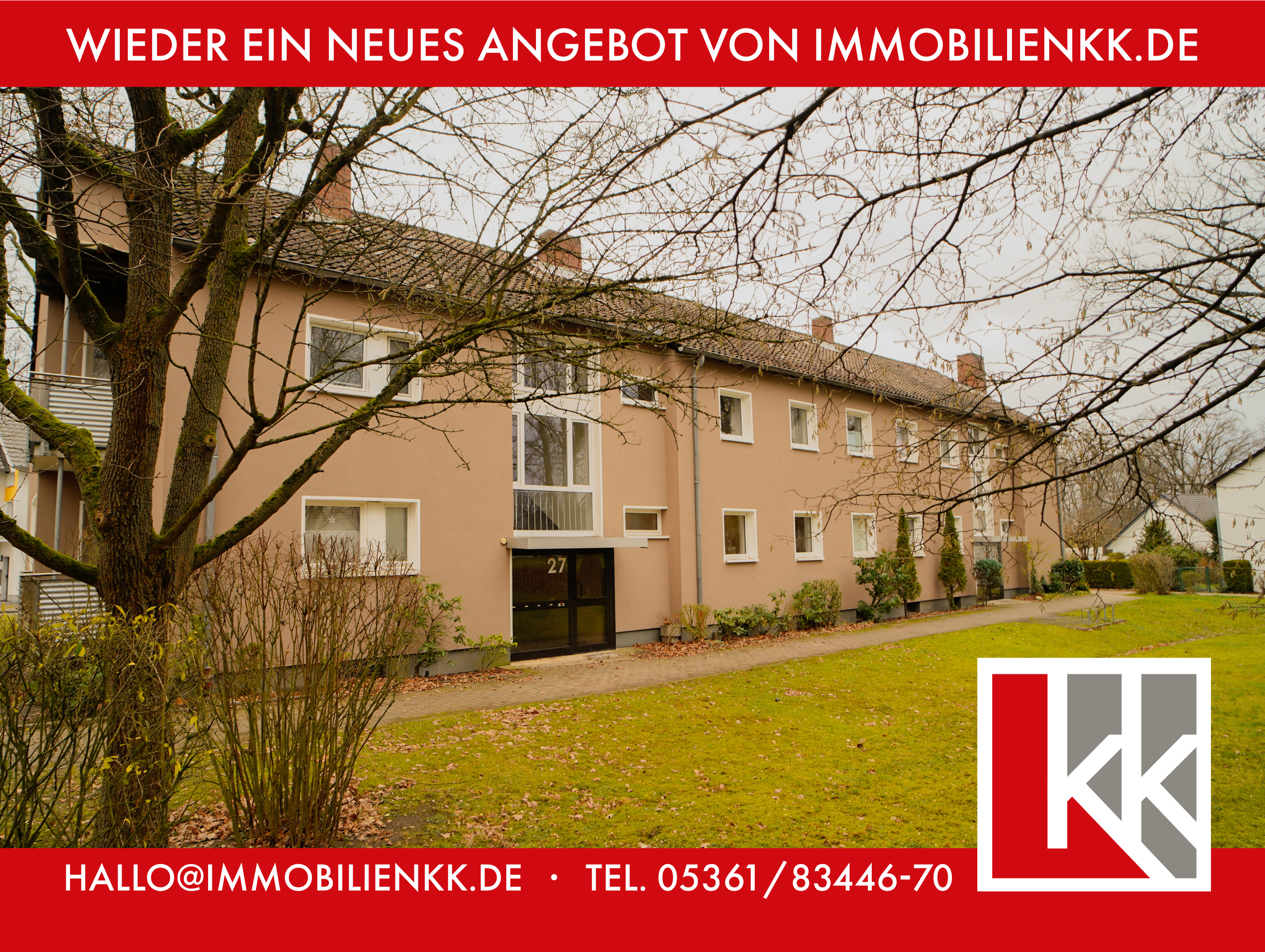 Wohnung zum Kauf 60.000 € 3 Zimmer 68 m²<br/>Wohnfläche Wohltberg Wolfsburg 38440