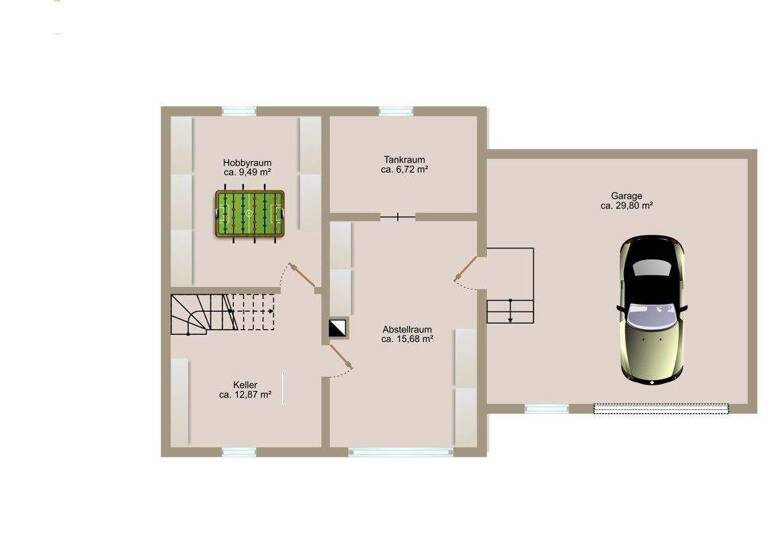 Einfamilienhaus zum Kauf 343.000 € 5 Zimmer 98,8 m² 532 m² Grundstück Villingen Villingen-Schwenningen 78048