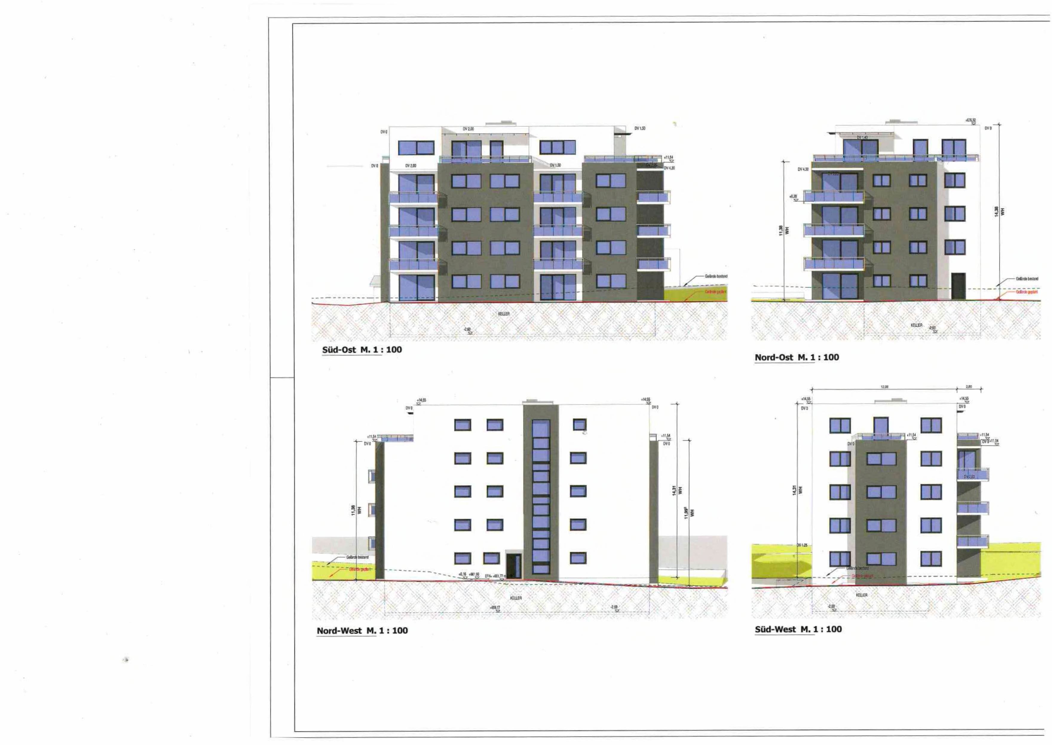 Wohnung zum Kauf provisionsfrei als Kapitalanlage geeignet 335.198 € 3 Zimmer 88,2 m²<br/>Wohnfläche Hauptstr. 50 Spaichingen 78549