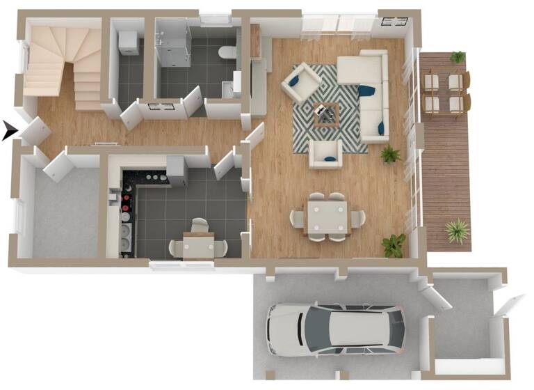 Stadthaus zum Kauf - Erstbezug 529.000 € 5 Zimmer 149 m² 290 m² Grundstück Knieper West Stralsund 18435