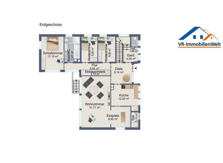 Einfamilienhaus zum Kauf 249.000 € 6 Zimmer 180 m² 1.100 m² Grundstück Duderstadt 37115