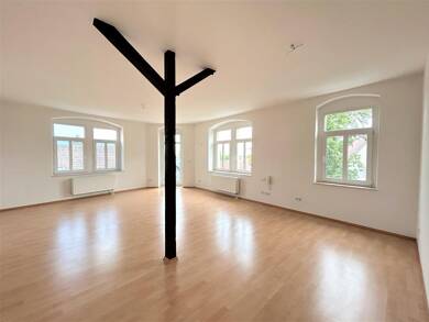 Wohnung zur Miete 640 € 3 Zimmer 112,5 m² 2. Geschoss Klosterstraße 11 Innenstadt Riesa 01589