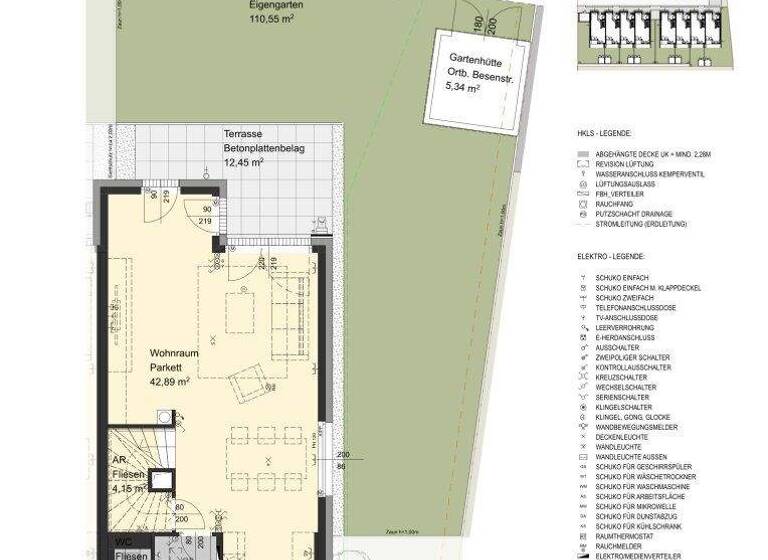 Reihenendhaus zum Kauf - Erstbezug 544.400 € 4 Zimmer 112,4 m² frei ab 01.03.2026 Reisingerstraße Ragelsdorf St. Pölten 3107