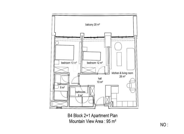 Studio zum Kauf 670.000 € 4 Zimmer 152 m² EG Antalya 07400