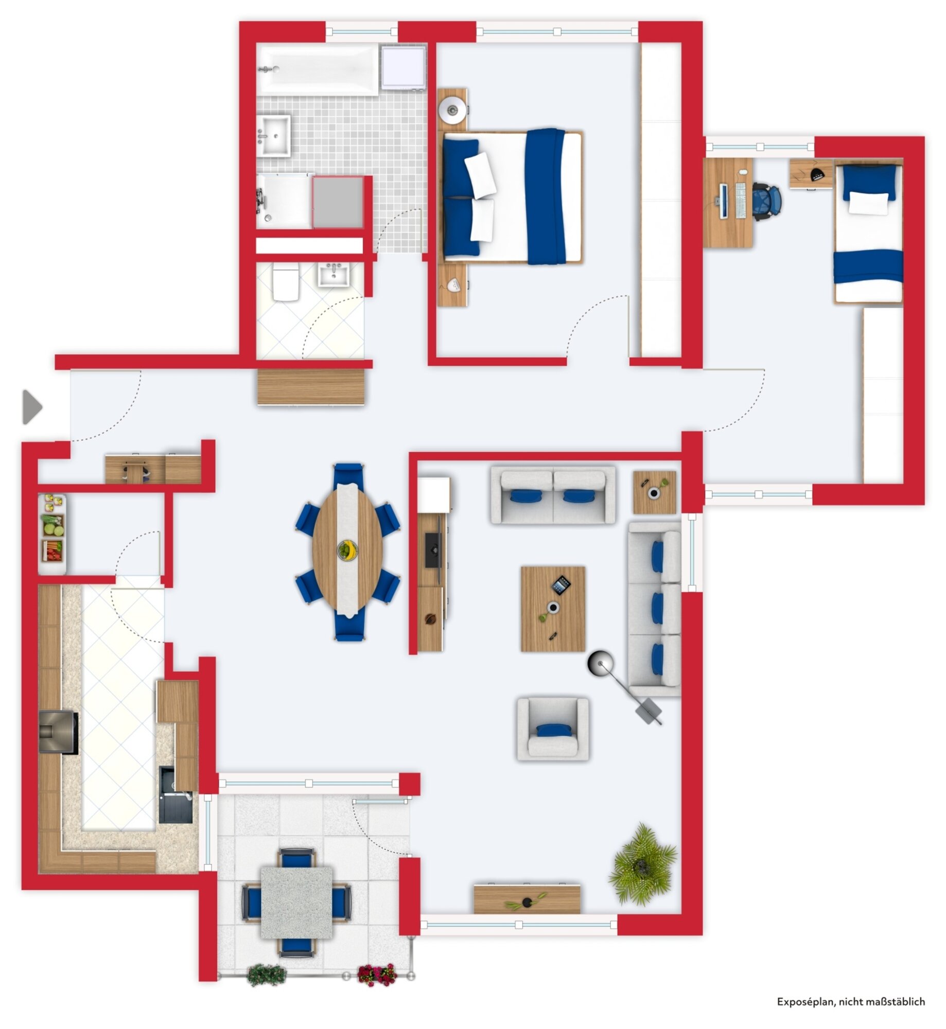 Wohnung zum Kauf 210.000 € 3,5 Zimmer 102 m²<br/>Wohnfläche Göppingen - Stadtzentrum Göppingen 73033