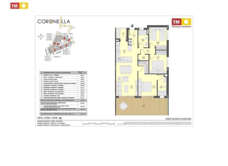 Terrassenwohnung zum Kauf provisionsfrei 371.000 € 4 Zimmer 77 m² Calle Benissa Torrevieja 03186