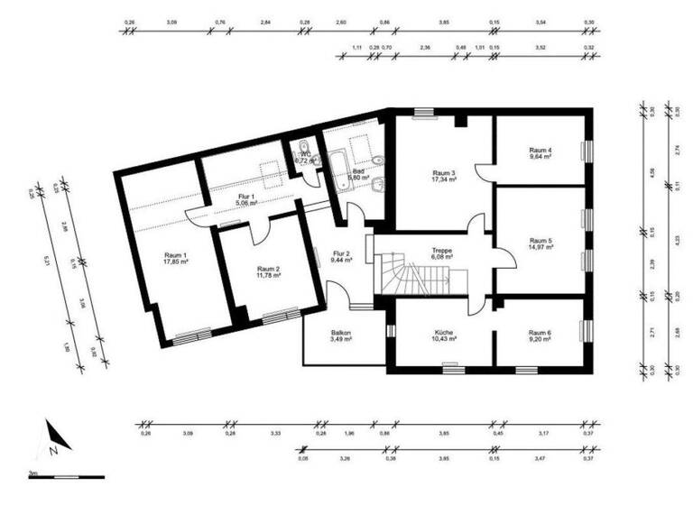 Mehrfamilienhaus zum Kauf provisionsfrei 448.000 € 14 Zimmer 291 m² 292 m² Grundstück Stockstadt 64589
