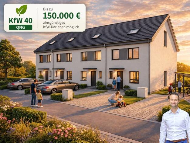 Reihenendhaus zum Kauf - Erstbezug 525.000 € 4,5 Zimmer 122,4 m² 215 m² Grundstück Herbolzheim Herbolzheim 79336