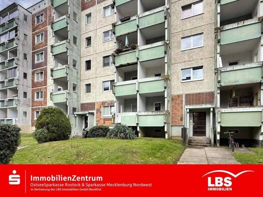 Wohnung zur Miete 434 € 3 Zimmer 62 m² frei ab sofort Toitenwinkel Rostock 18147