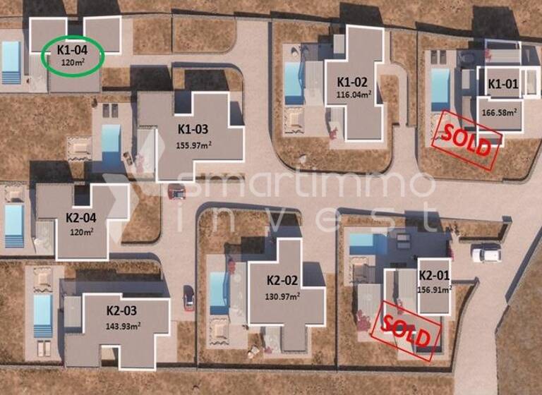 Einfamilienhaus zum Kauf 790.000 € 3 Zimmer 120 m² 411 m² Grundstück Glysidia, Paros 844 00