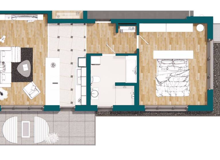 Wohnung zum Kauf 450.000 € 2,5 Zimmer 77,3 m² EG Stiepel Bochum 44797