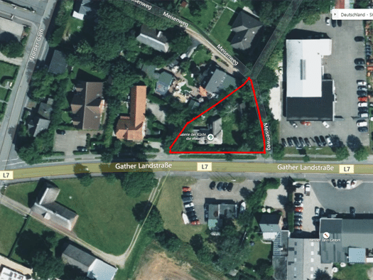 Grundstück zum Kauf als Kapitalanlage geeignet 188.000 € 909 m² Grundstück Gather Landstraße 83 Niebüll 25899
