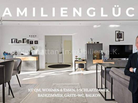 Wohnung zum Kauf 440.000 € 4 Zimmer 107 m² 3. Geschoss Sossenheim Frankfurt am Main 65936