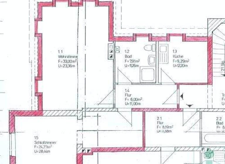 Wohnung zur Miete 380 € 2 Zimmer 75,5 m² Bautzen 02625