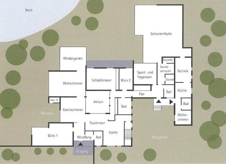 Villa zum Kauf provisionsfrei 2.790.000 € 7 Zimmer 547 m² 43.408 m² Grundstück Breloh Munster 29633