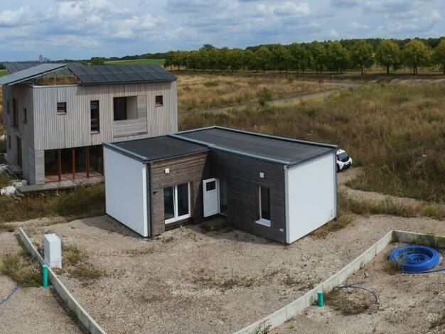 Bungalow zum Kauf - Erstbezug provisionsfrei 90.000 € 2 Zimmer 37,9 m² 52 m² Grundstück Kreuzbusch 52 Bemerode Kirchrode - Bemerode - Wülferode 30539