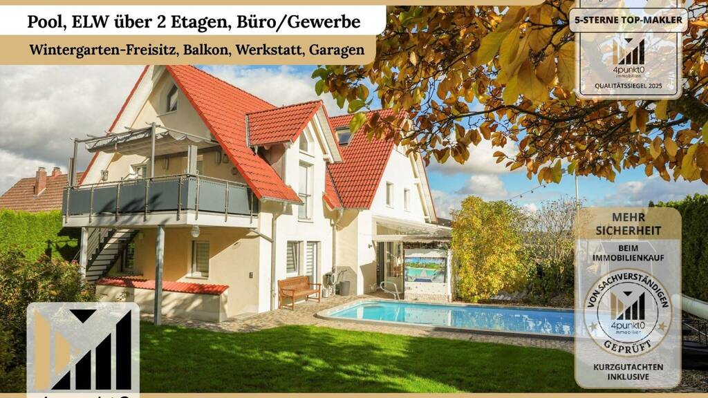 Einfamilienhaus zum Kauf 1.100.000 € 10 Zimmer 380 m² 875 m² Grundstück Treuchtlingen 91757