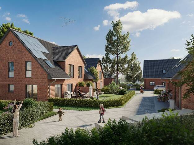 Doppelhaushälfte zum Kauf - Erstbezug provisionsfrei 1.145.000 € 4,5 Zimmer 143 m² 300 m² Grundstück frei ab 01.11.2027 Schenefelder Diek Iserbrook Altona 22589
