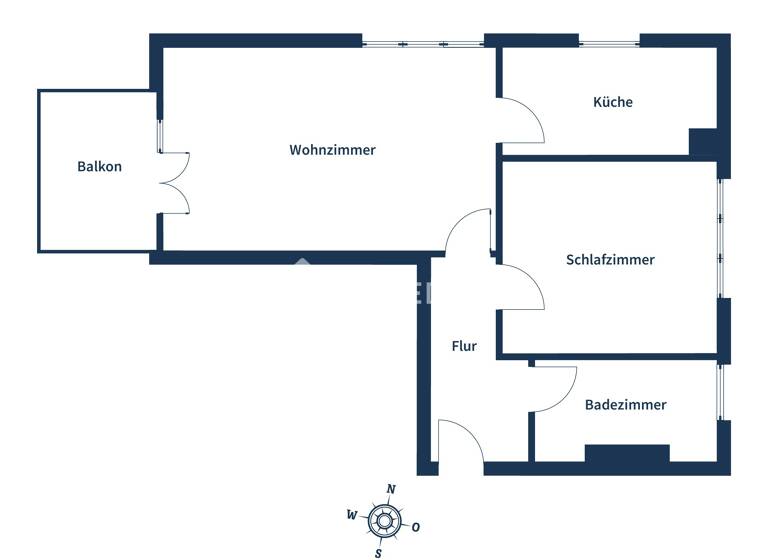 Wohnung zum Kauf 175.000 € 2 Zimmer 53,1 m²<br/>Wohnfläche 1.<br/>Geschoss Kleinzschachwitz Dresden 01259