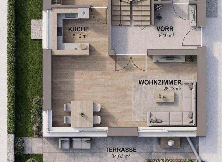 Haus zum Kauf - Erstbezug 745.000 € 4,5 Zimmer 117,4 m² 300 m² Grundstück Wien 1230