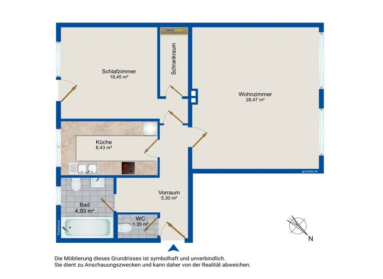 Wohnung zum Kauf 138.000 € 2 Zimmer 69,2 m² Kirchberg an der Pielach 3204